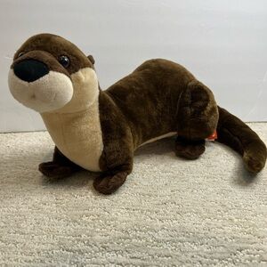 Wild Republic Brown Sea Otter 16” Plush Toy Soft, Cute & Cuddly